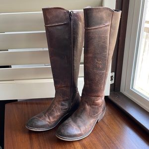 Seychelles- Leather knee-high riding boots - 6.5